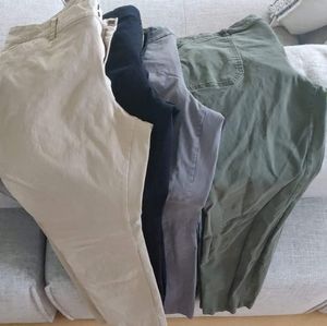 3 pairs size 14 old Navy Pixie Chino Sold separate